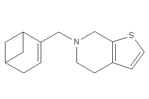 6-(4-bicyclo[3.1.1]hept-3-enylmethyl)-5,7-dihydro-4H-thieno[2,3-c]pyridine