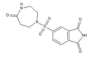 5-[(5-keto-1,4-diazepan-1-yl)sulfonyl]isoindoline-1,3-quinone