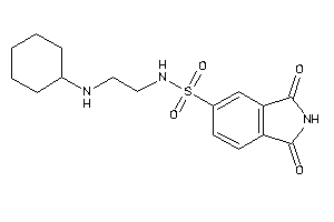 N-[2-(cyclohexylamino)ethyl]-1,3-diketo-isoindoline-5-sulfonamide