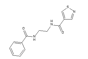 N-(2-benzamidoethyl)isothiazole-4-carboxamide