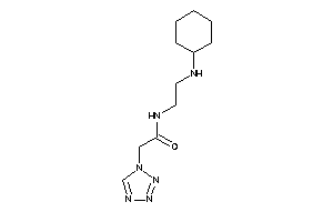 N-[2-(cyclohexylamino)ethyl]-2-(tetrazol-1-yl)acetamide