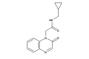 N-(cyclopropylmethyl)-2-(2-ketoquinoxalin-1-yl)acetamide