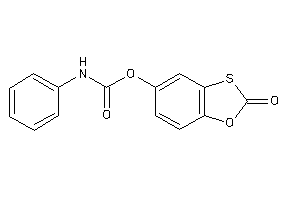 Image of N-phenylcarbamic Acid (2-keto-1,3-benzoxathiol-5-yl) Ester