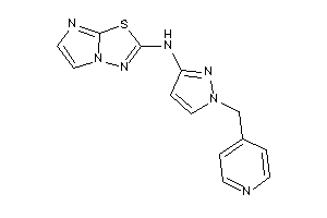 Imidazo[2,1-b][1,3,4]thiadiazol-2-yl-[1-(4-pyridylmethyl)pyrazol-3-yl]amine