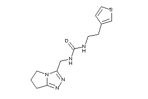 1-(6,7-dihydro-5H-pyrrolo[2,1-c][1,2,4]triazol-3-ylmethyl)-3-[2-(3-thienyl)ethyl]urea