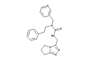 3-(6,7-dihydro-5H-pyrrolo[2,1-c][1,2,4]triazol-3-ylmethyl)-1-phenethyl-1-(3-pyridylmethyl)urea