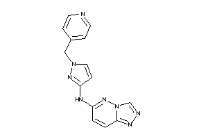 [1-(4-pyridylmethyl)pyrazol-3-yl]-([1,2,4]triazolo[3,4-f]pyridazin-6-yl)amine