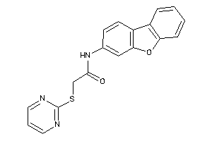 N-dibenzofuran-3-yl-2-(2-pyrimidylthio)acetamide