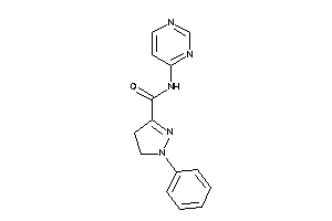 1-phenyl-N-(4-pyrimidyl)-2-pyrazoline-3-carboxamide