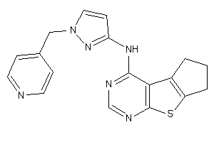 [1-(4-pyridylmethyl)pyrazol-3-yl]-BLAHyl-amine