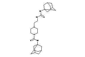 N-(1-adamantyl)-4-[2-(1-adamantylthiocarbamoylamino)ethyl]piperazine-1-carbothioamide