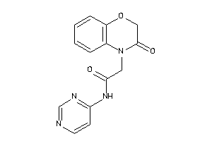 2-(3-keto-1,4-benzoxazin-4-yl)-N-(4-pyrimidyl)acetamide