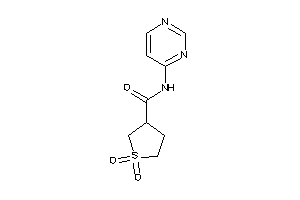 1,1-diketo-N-(4-pyrimidyl)thiolane-3-carboxamide