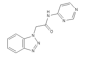 2-(benzotriazol-1-yl)-N-(4-pyrimidyl)acetamide