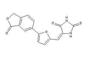 5-[[5-(3-ketophthalan-5-yl)-2-furyl]methylene]-2-thioxo-4-imidazolidinone