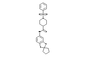 1-besyl-N-spiro[1,3-benzodioxole-2,1'-cyclopentane]-5-yl-isonipecotamide