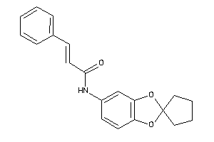 3-phenyl-N-spiro[1,3-benzodioxole-2,1'-cyclopentane]-5-yl-acrylamide