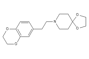 8-[2-(2,3-dihydro-1,4-benzodioxin-7-yl)ethyl]-1,4-dioxa-8-azaspiro[4.5]decane