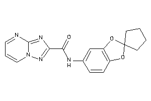 N-spiro[1,3-benzodioxole-2,1'-cyclopentane]-5-yl-[1,2,4]triazolo[1,5-a]pyrimidine-2-carboxamide