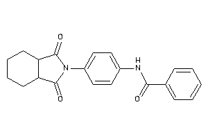 N-[4-(1,3-diketo-3a,4,5,6,7,7a-hexahydroisoindol-2-yl)phenyl]benzamide