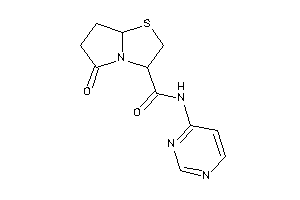5-keto-N-(4-pyrimidyl)-3,6,7,7a-tetrahydro-2H-pyrrolo[2,1-b]thiazole-3-carboxamide