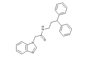 2-(benzimidazol-1-yl)-N-(3,3-diphenylpropyl)acetamide