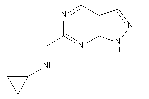 Cyclopropyl(1H-pyrazolo[3,4-d]pyrimidin-6-ylmethyl)amine