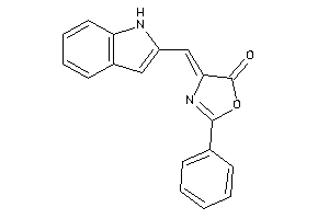 4-(1H-indol-2-ylmethylene)-2-phenyl-2-oxazolin-5-one