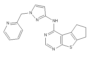 [1-(2-pyridylmethyl)pyrazol-3-yl]-BLAHyl-amine