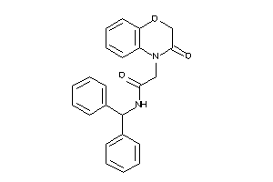 N-benzhydryl-2-(3-keto-1,4-benzoxazin-4-yl)acetamide