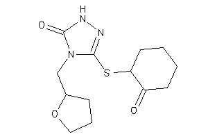 Image of 3-[(2-ketocyclohexyl)thio]-4-(tetrahydrofurfuryl)-1H-1,2,4-triazol-5-one
