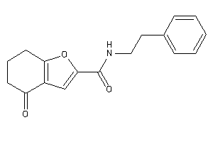 4-keto-N-phenethyl-6,7-dihydro-5H-benzofuran-2-carboxamide