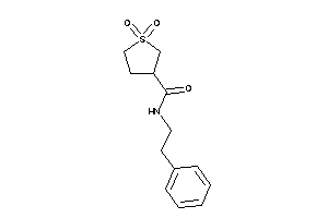 1,1-diketo-N-phenethyl-thiolane-3-carboxamide