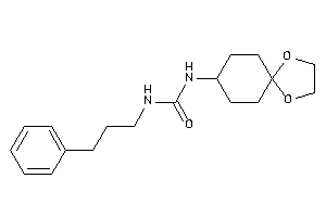 1-(1,4-dioxaspiro[4.5]decan-8-yl)-3-(3-phenylpropyl)urea