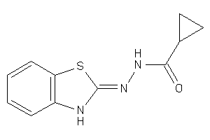 Image of N-(3H-1,3-benzothiazol-2-ylideneamino)cyclopropanecarboxamide