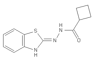 N-(3H-1,3-benzothiazol-2-ylideneamino)cyclobutanecarboxamide