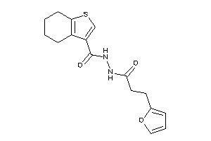 N'-[3-(2-furyl)propanoyl]-4,5,6,7-tetrahydrobenzothiophene-3-carbohydrazide