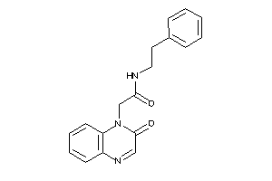 2-(2-ketoquinoxalin-1-yl)-N-phenethyl-acetamide