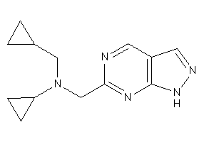 Cyclopropyl-(cyclopropylmethyl)-(1H-pyrazolo[3,4-d]pyrimidin-6-ylmethyl)amine