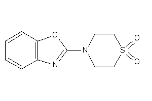 4-(1,3-benzoxazol-2-yl)-1,4-thiazinane 1,1-dioxide