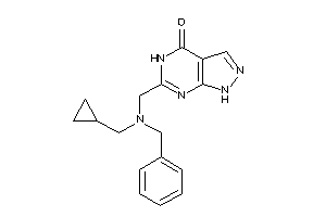 6-[[benzyl(cyclopropylmethyl)amino]methyl]-1,5-dihydropyrazolo[3,4-d]pyrimidin-4-one