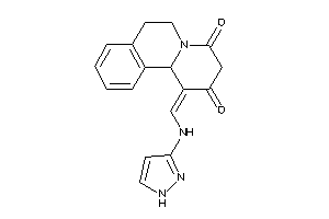 1-[(1H-pyrazol-3-ylamino)methylene]-7,11b-dihydro-6H-pyrido[2,1-a]isoquinoline-2,4-quinone