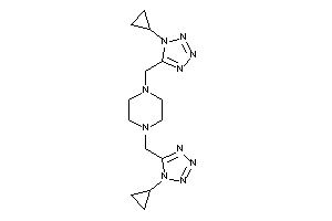 Image of 1,4-bis[(1-cyclopropyltetrazol-5-yl)methyl]piperazine