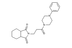 2-[3-keto-3-(4-phenylpiperazino)propyl]-3a,4,5,6,7,7a-hexahydroisoindole-1,3-quinone