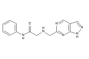 N-phenyl-2-(1H-pyrazolo[3,4-d]pyrimidin-6-ylmethylamino)acetamide