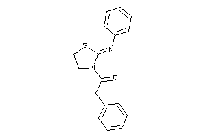 2-phenyl-1-(2-phenyliminothiazolidin-3-yl)ethanone