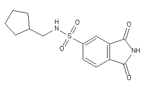 N-(cyclopentylmethyl)-1,3-diketo-isoindoline-5-sulfonamide