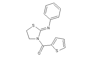 (2-phenyliminothiazolidin-3-yl)-(2-thienyl)methanone