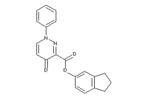 4-keto-1-phenyl-pyridazine-3-carboxylic Acid Indan-5-yl Ester