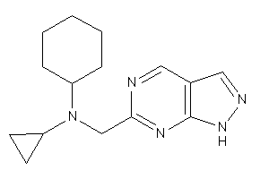 Cyclohexyl-cyclopropyl-(1H-pyrazolo[3,4-d]pyrimidin-6-ylmethyl)amine